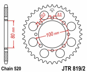 Corona JT 819/2 de acero...