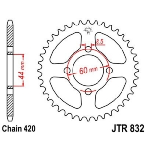 Corona JT 832 de acero con...