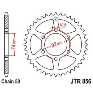 Corona JT R856 de acero con...