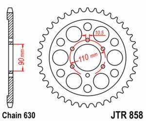 Corona JT 858 de acero con...