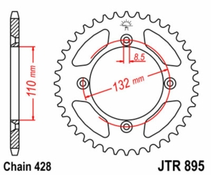 Corona JT SPROCKETS acero...