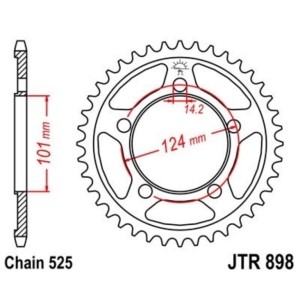 Corona JT 898 de acero con...