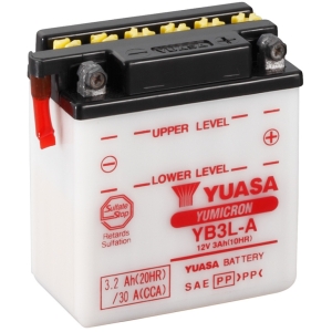 Batería Yuasa YB3L-A...