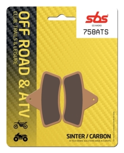 Pastilla de freno SBS P758-ATS