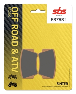 Pastilla de freno SBS P867-RSI