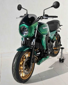 Frontal café racer Verde,...