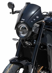 Frontal café racer Negro...