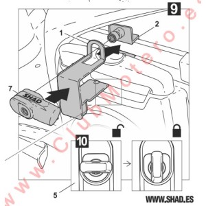 SHAD LOCK BATERIA SILENCE S01