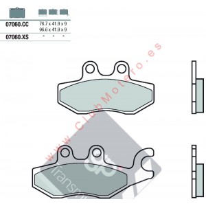 Pastillas freno Brembo 07060