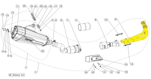 Colectores Akrapovic H-SY5R1