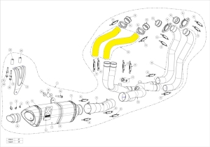 Colector trasero Akrapovic...