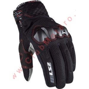 LS2 CHAKI MAN GLOVES NEGRO