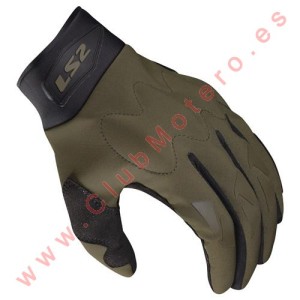 LS2 HIKER MAN GLOVES GREEN