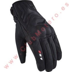 LS2 JET 2 MAN GLOVES NEGRO