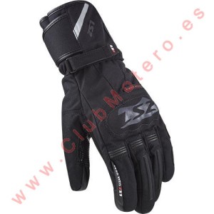 LS2 SNOW MAN GLOVES NEGRO