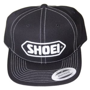 GORRA SHOEI NEGRA CON LOGO...