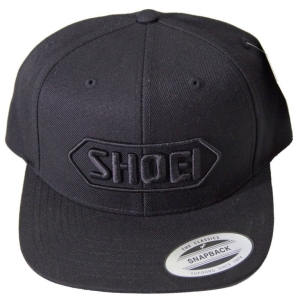 GORRA SHOEI NEGRA CON LOGO...