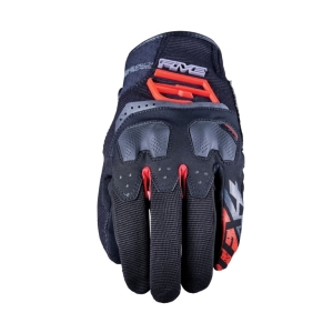 GUANTES FIVE TFX4 NEGRO / ROJO