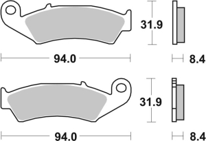 Pastillas de freno Brembo...