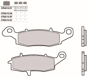 Pastillas freno Brembo...