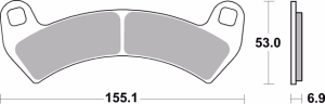 Pastillas freno Brembo...