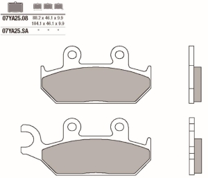 Pastillas de freno Brembo...