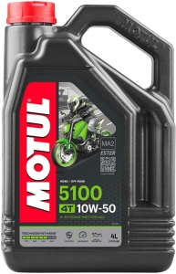 Aceite MOTUL 5100 10W50 4T 4L