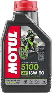 Aceite MOTUL 5100 15W50 4T 1L