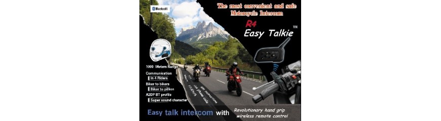 Intercomunicadores para casco de moto